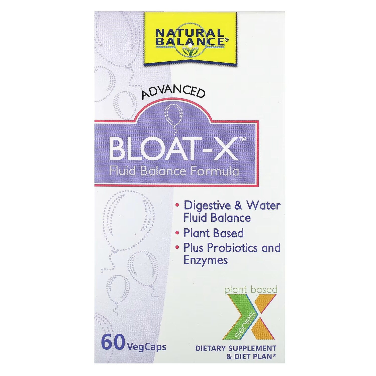 Формула баланса жидкости Natural Balance Bloat-X, 60 растительных капсул
Формула баланса жидкости Natural Balance Bloat-X, 60 растительных капсул