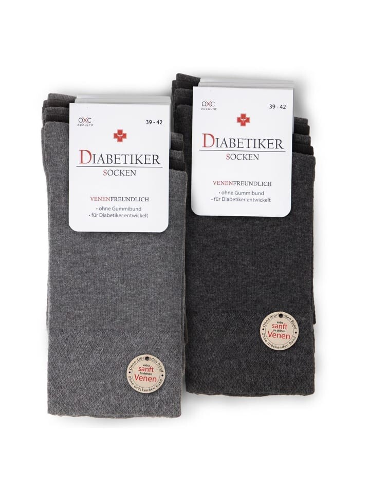 Носки Occulto 10er Pack Diabetiker Goetz, цвет grau-mix
Носки Occulto 10er Pack Diabetiker Goetz, цвет grau-mix