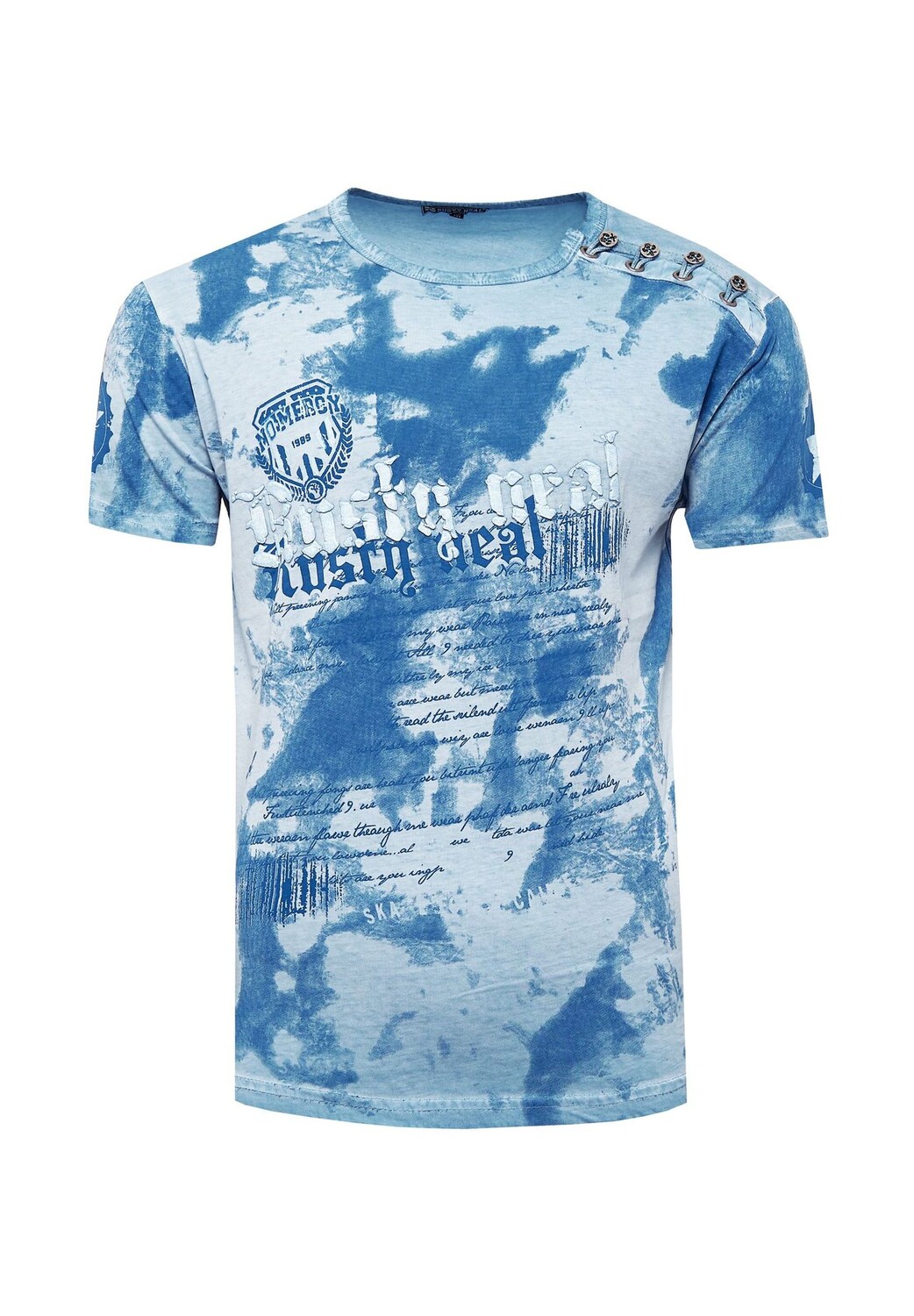 Футболка с великолепным дизайном в стиле батик RUSTY NEAL, цвет Hell Petrol
Футболка с великолепным дизайном в стиле батик RUSTY NEAL, цвет Hell Petrol