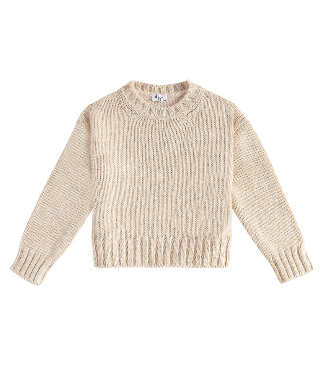 Свитер из ламе Il Gufo, цвет milk/silver 
Свитер из ламе Il Gufo, цвет milk/silver