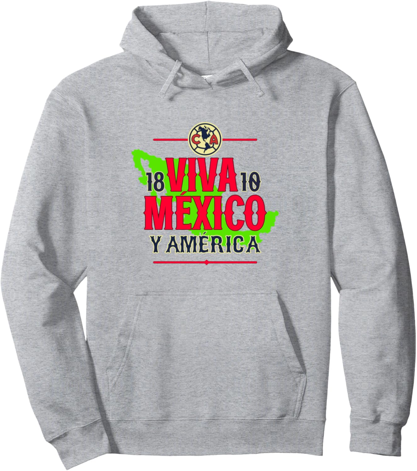 Клуб Америка - Толстовка ко Дню независимости Мексики Club America, серый
Клуб Америка - Толстовка ко Дню независимости Мексики Club America, серый