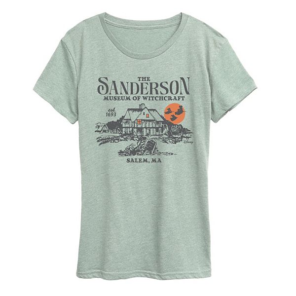 Женская футболка с принтом 'Hocus Pocus: Музей колдовства Сандeрсон' Disney, Heather Sea Foam
Женская футболка с принтом 'Hocus Pocus: Музей колдовства Сандeрсон' Disney, Heather Sea Foam