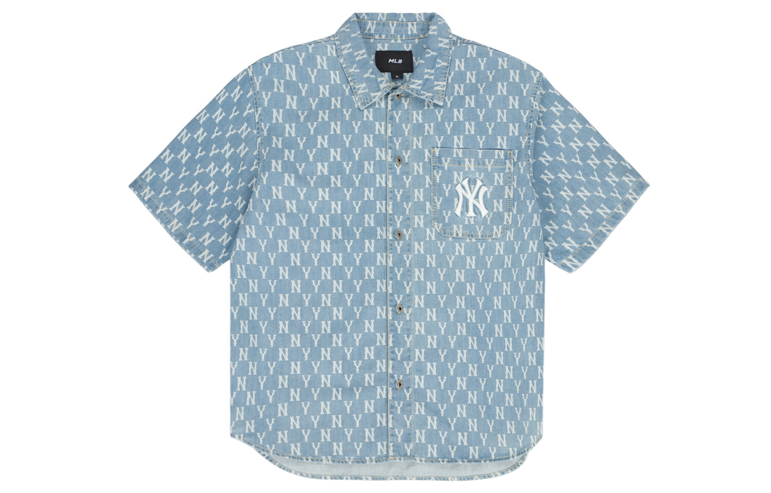 Рубашка унисекс MLB, Светло-синий
Рубашка унисекс MLB, Светло-синий