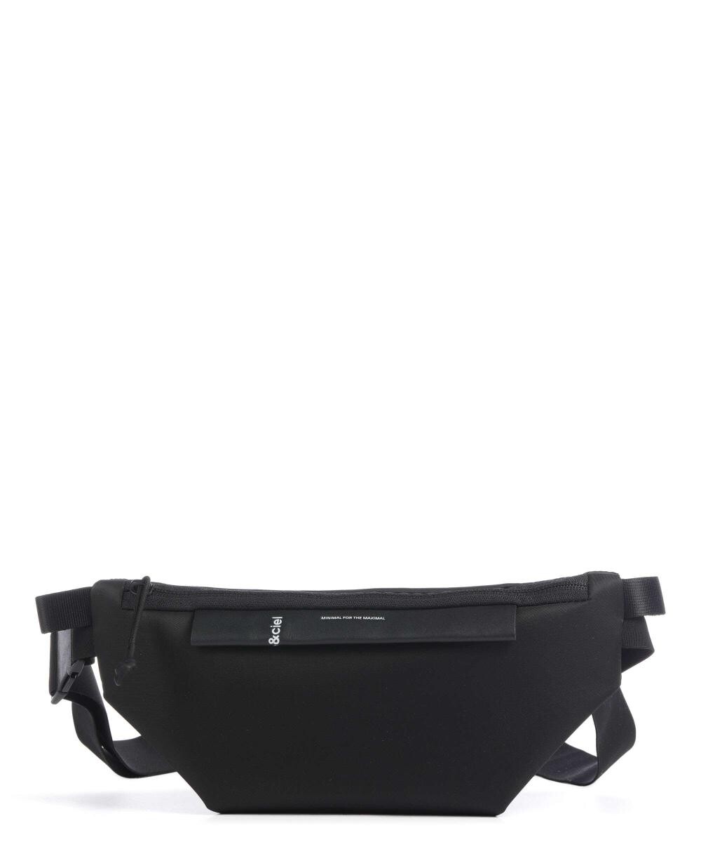 Элегантная поясная сумка Isarau из нейлона Côte&Ciel, черный 
Элегантная поясная сумка Isarau из нейлона Côte&Ciel, черный