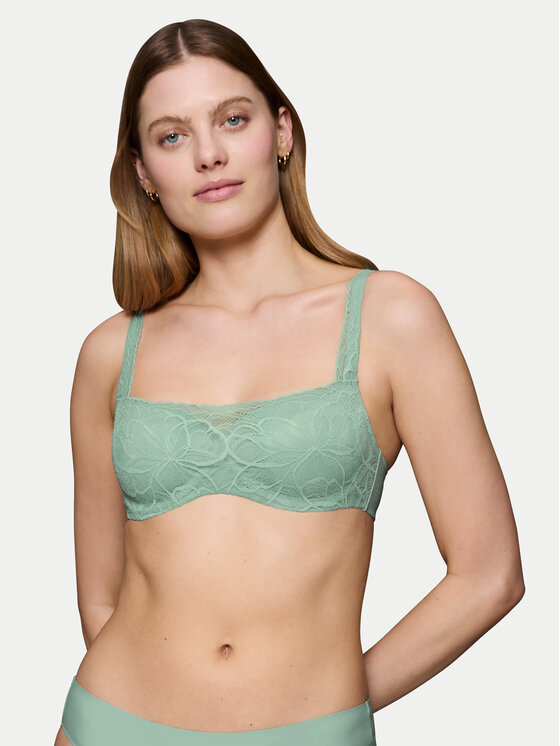 Бюстгальтер на косточках Illusion 10219845 Triumph, зеленый
Бюстгальтер на косточках Illusion 10219845 Triumph, зеленый