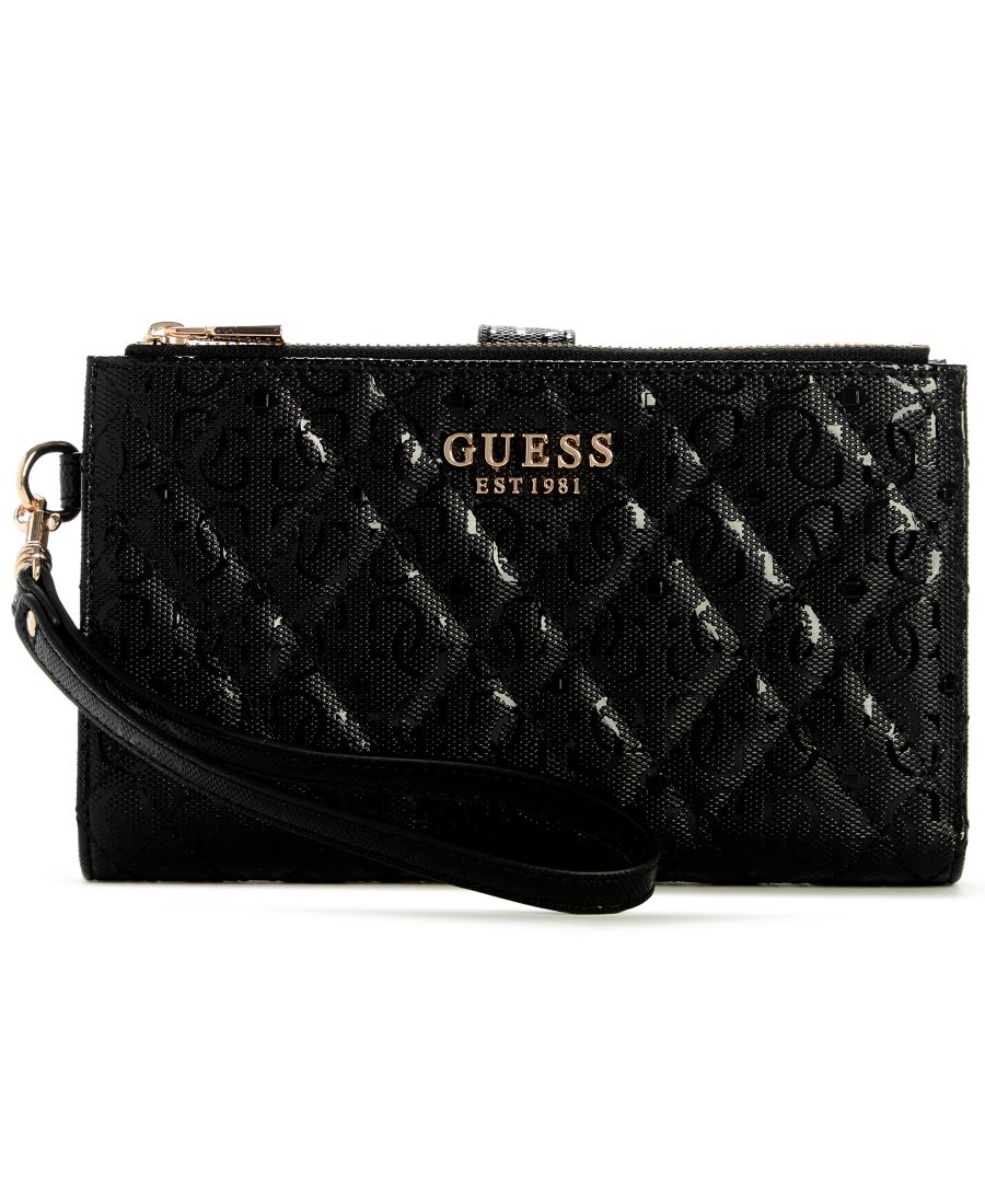 Кошелек-органайзер Isemay с двойной молнией GUESS, Black
Кошелек-органайзер Isemay с двойной молнией GUESS, Black