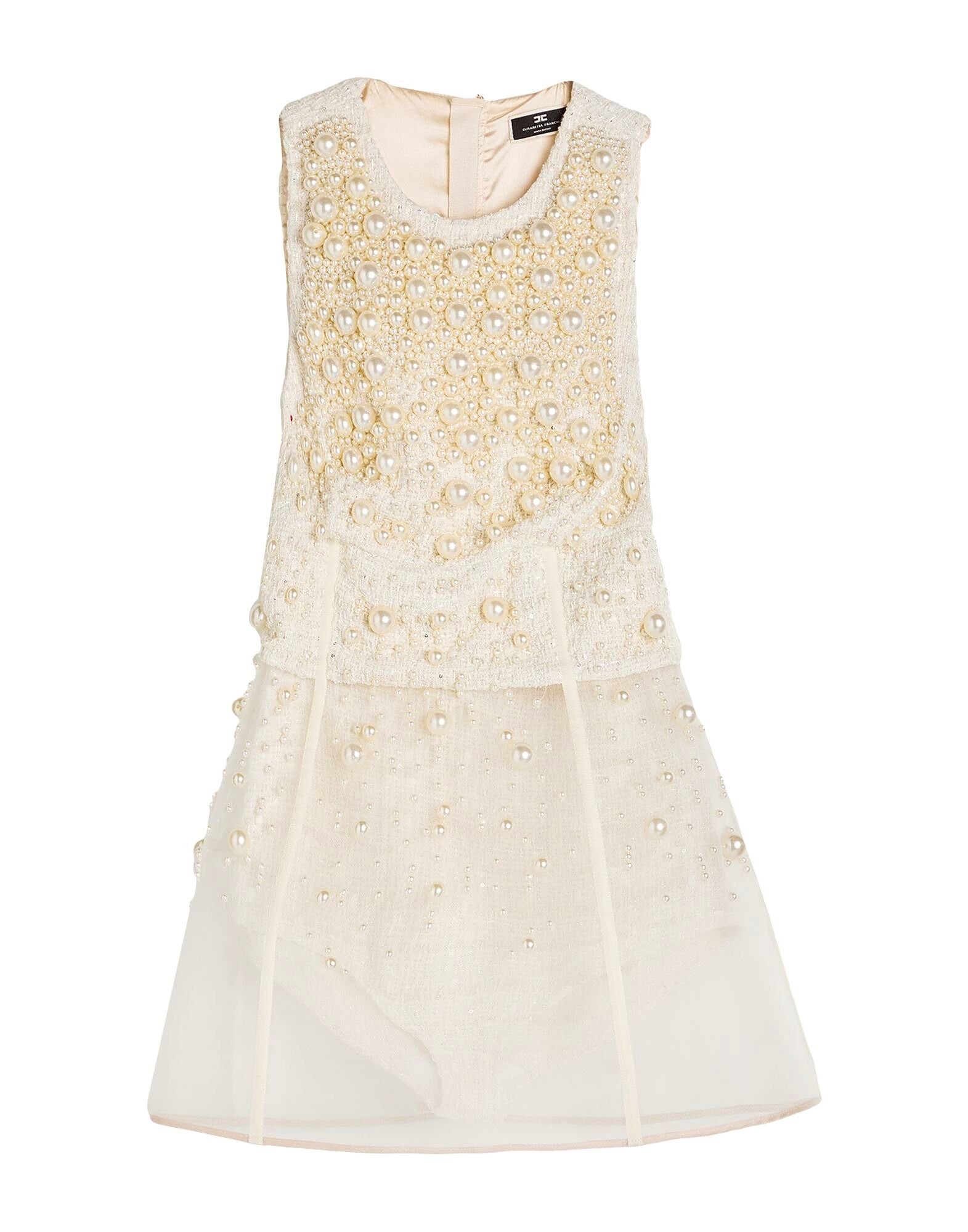 Мини-платье Elisabetta Franchi, кремовый
Мини-платье Elisabetta Franchi, кремовый