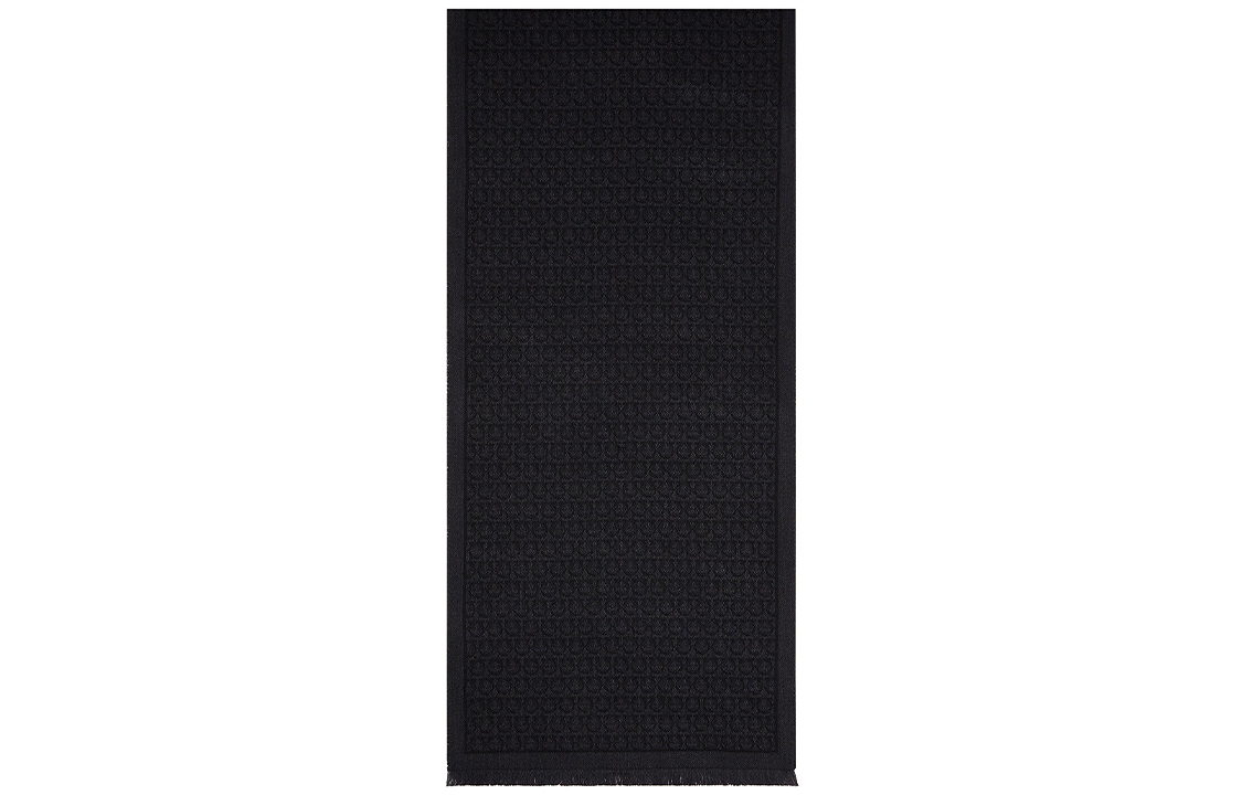 Gancini шарф Ferragamo, черный
Gancini шарф Ferragamo, черный