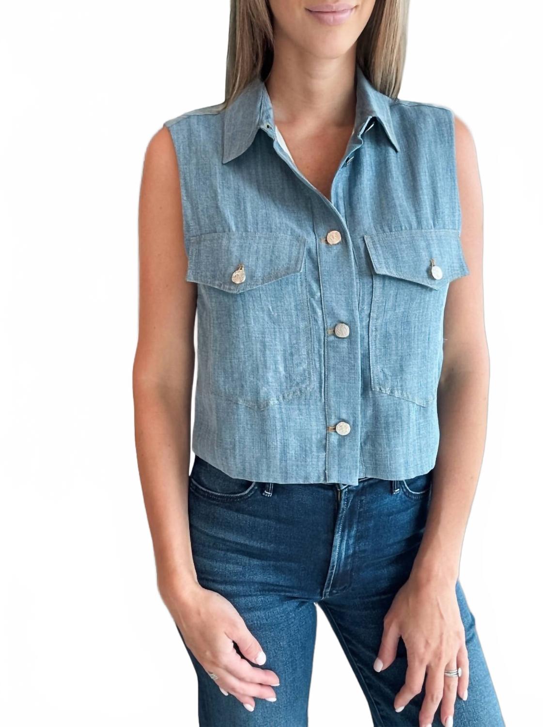 Тристан жилет в отбеливателе DREW
Тристан жилет в отбеливателе DREW