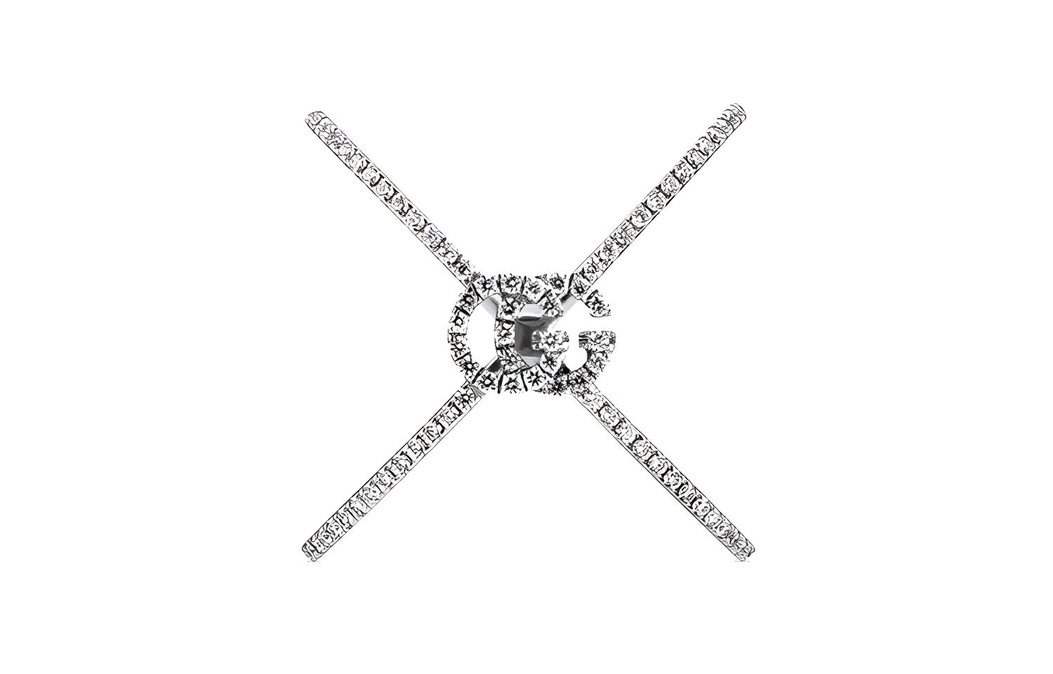 Серебряное кольцо для женщин GUCCI, серебряный
Серебряное кольцо для женщин GUCCI, серебряный