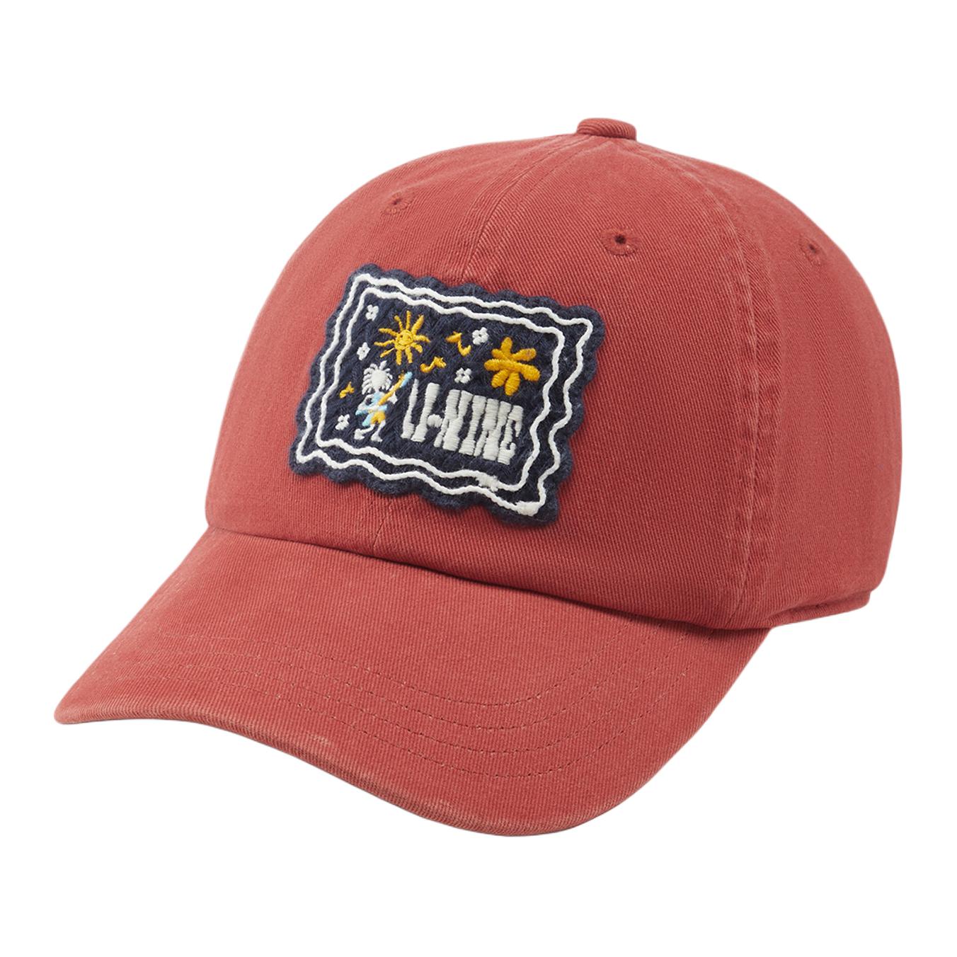 LINING Хлопковая бейсболка для детей красная, Red
LINING Хлопковая бейсболка для детей красная, Red