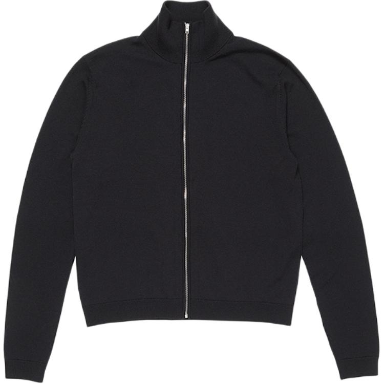 Кардиган с логотипом на молнии Acne Studios, черный
Кардиган с логотипом на молнии Acne Studios, черный