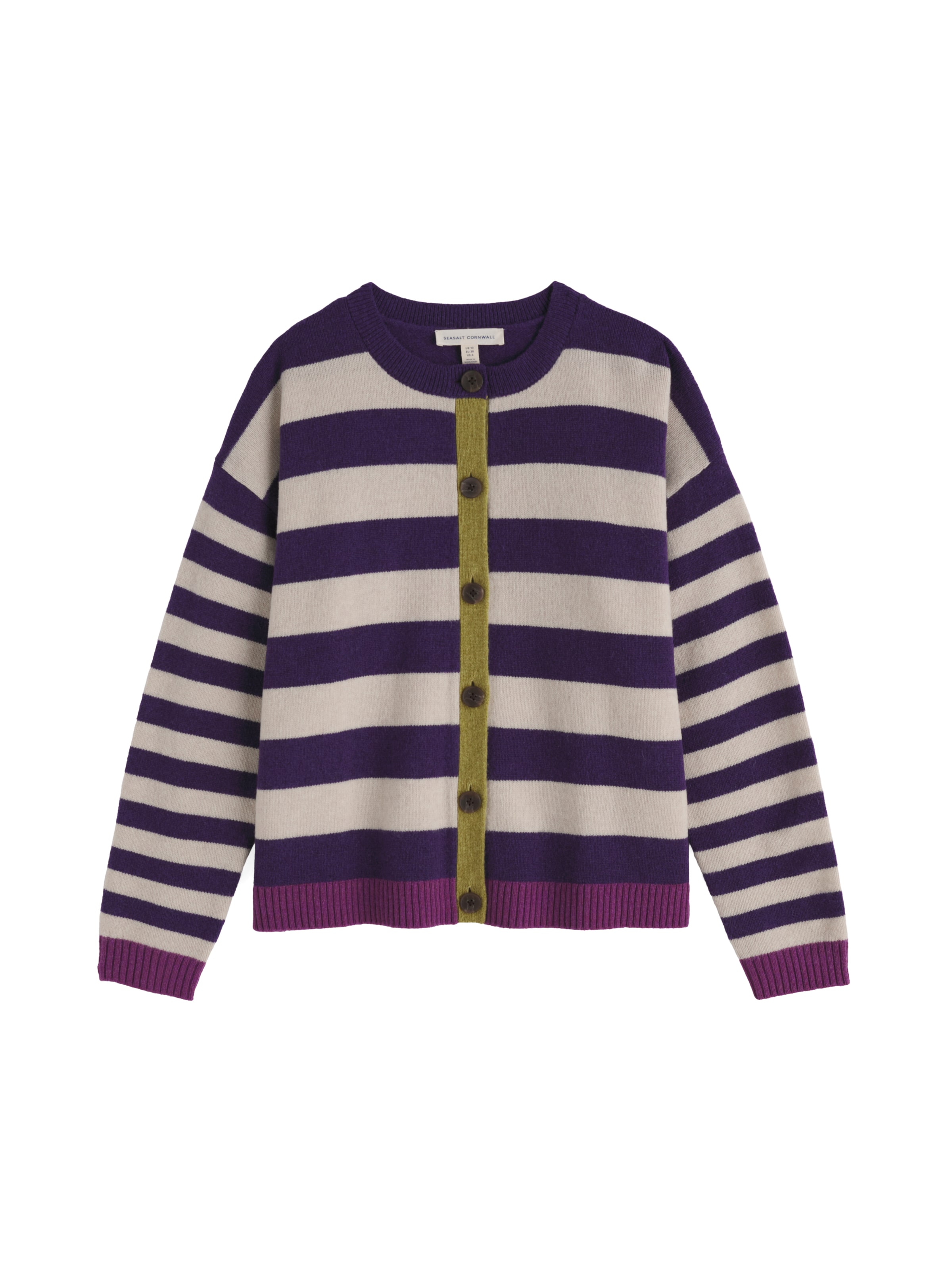 Seasalt Cornwall Кардиган 'Pinwell' вязаный, светло-фиолетовый, темно-фиолетовый
Seasalt Cornwall Кардиган 'Pinwell' вязаный, светло-фиолетовый, темно-фиолетовый