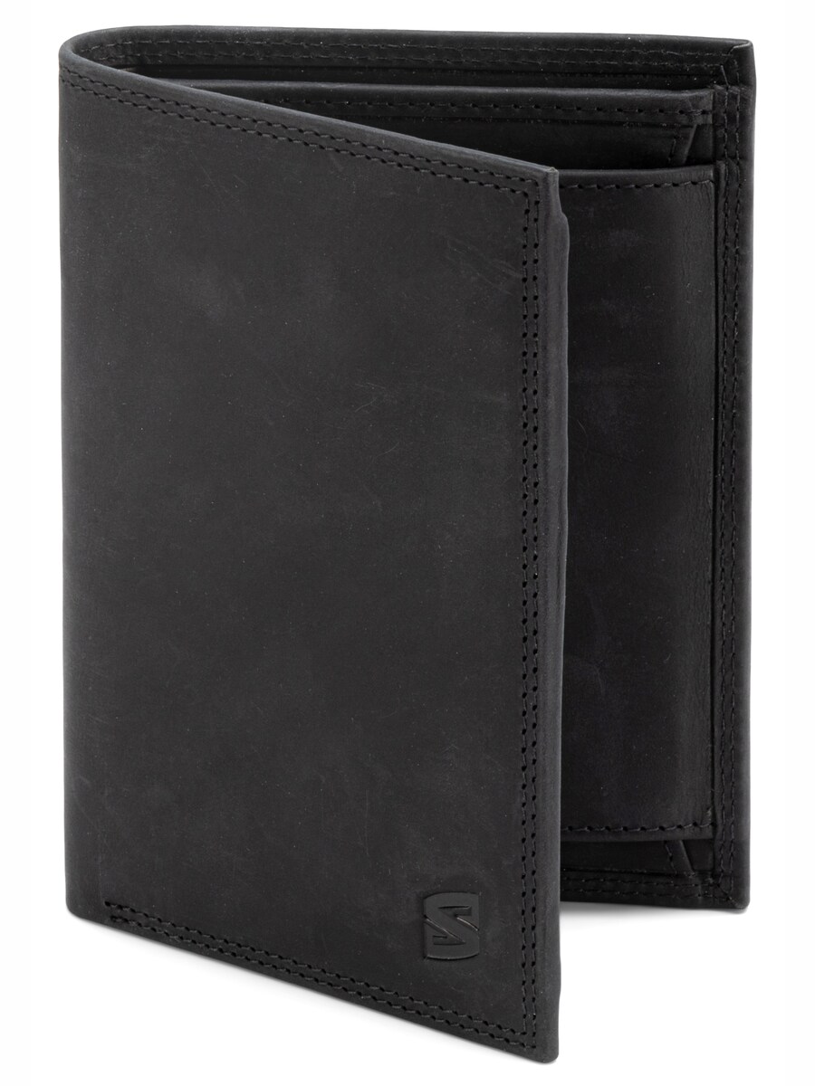 Кошелек SERASAR Vintage, черный
Кошелек SERASAR Vintage, черный
