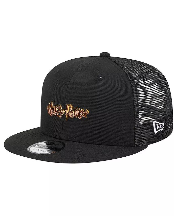 Мужская черная кепка Harry Potter Trucker 9FIFTY Snapback New Era, черный 
Мужская черная кепка Harry Potter Trucker 9FIFTY Snapback New Era, черный