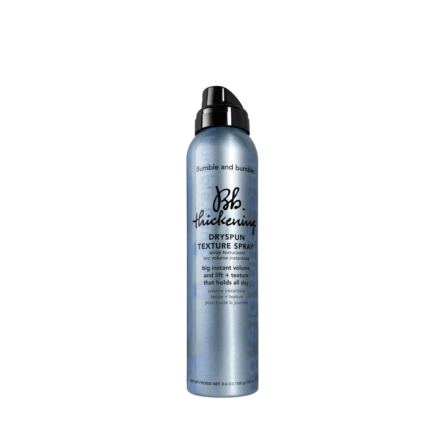 Лак для волос thickening dryspun texture spray Bumble And Bumble, объем 150 мл
Лак для волос thickening dryspun texture spray Bumble And Bumble, объем 150 мл