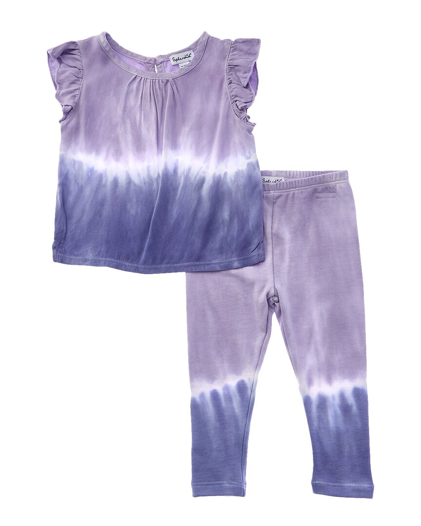 Великолепный комплект из 2 предметов: майка и леггинсы в технике тай-дай Splendid, фиолетовый
Великолепный комплект из 2 предметов: майка и леггинсы в технике тай-дай Splendid, фиолетовый