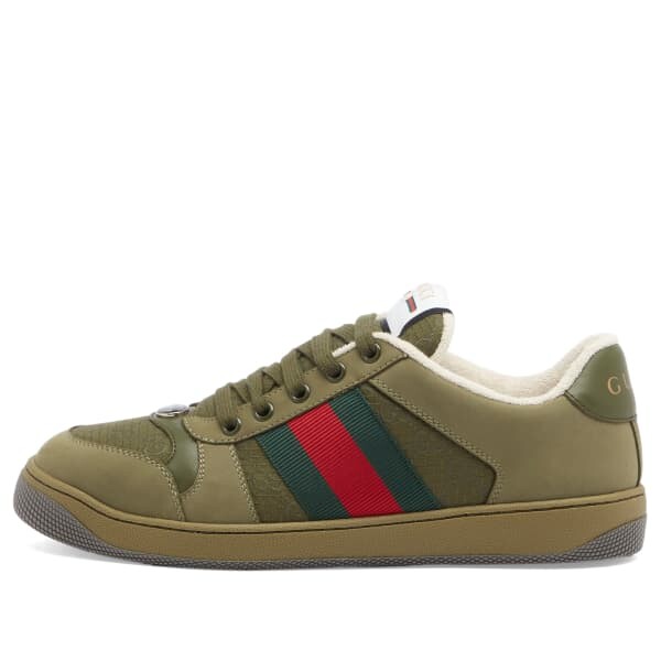 Кроссовки Screener из хлопка рипстоп Gucci, зеленый
Кроссовки Screener из хлопка рипстоп Gucci, зеленый