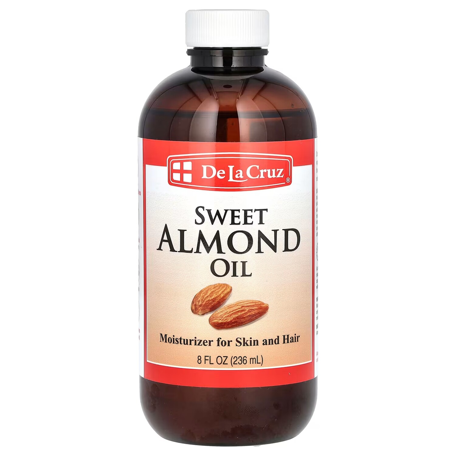 Масло сладкого миндаля De La Cruz, 236 мл
Масло сладкого миндаля De La Cruz, 236 мл