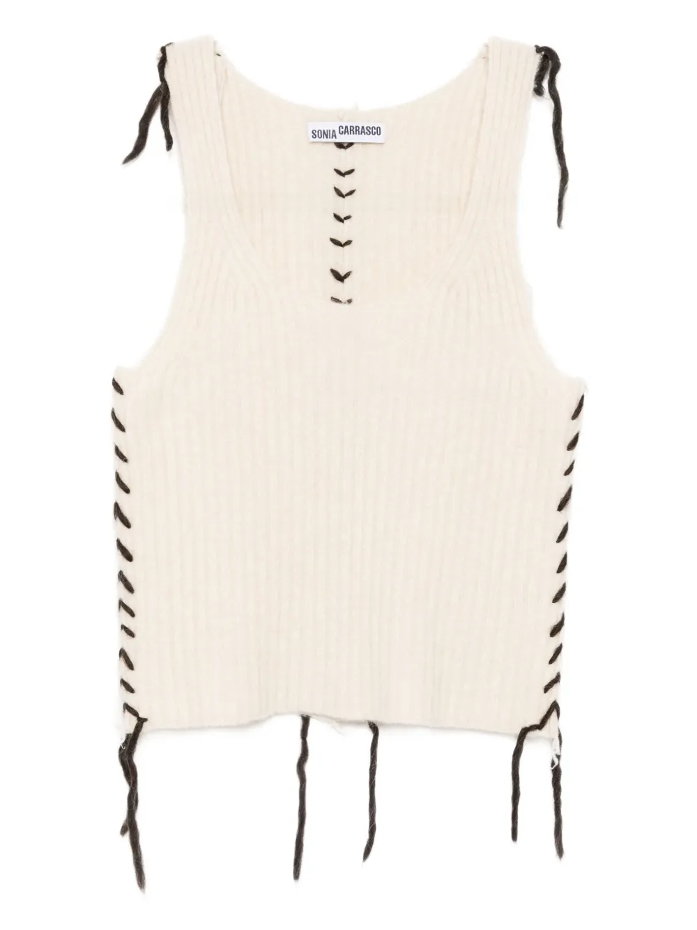 Топ без рукавов SONIA CARRASCO, нейтральный
Топ без рукавов SONIA CARRASCO, нейтральный