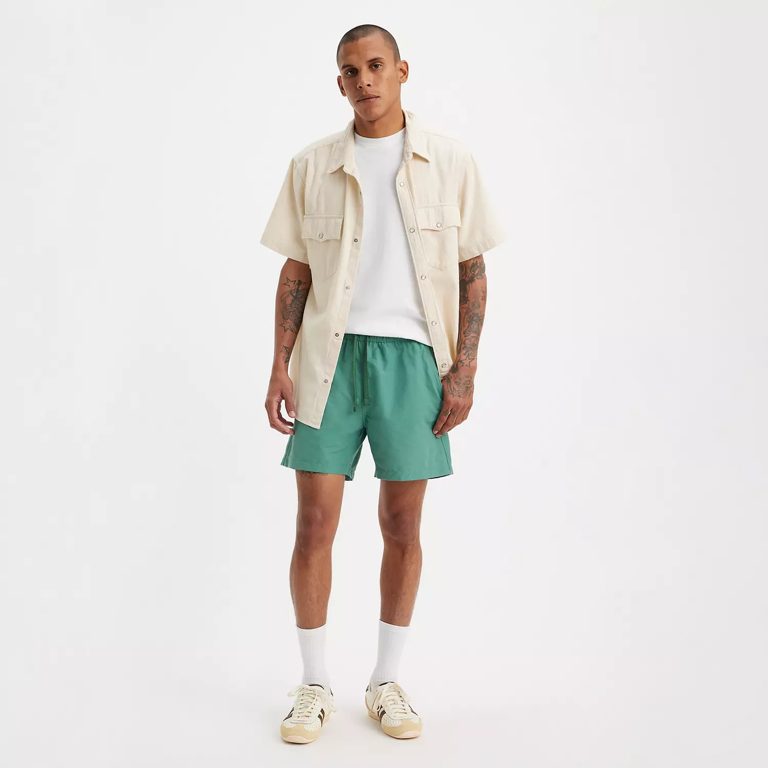 Мужские шорты levi's xx Chino Easy 6 дюймов, зеленый 
Мужские шорты levi's xx Chino Easy 6 дюймов, зеленый