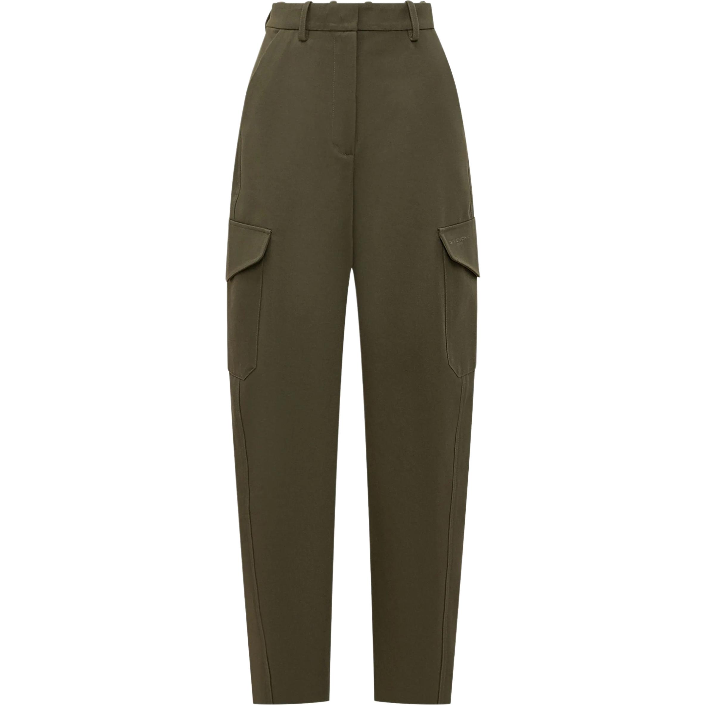 Карго с вышитым логотипом Givenchy, хаки
Карго с вышитым логотипом Givenchy, хаки