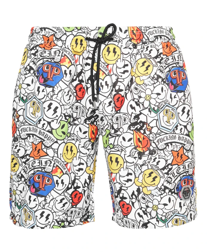 Плавки улыбаются Philipp Plein, мультиколор
Плавки улыбаются Philipp Plein, мультиколор