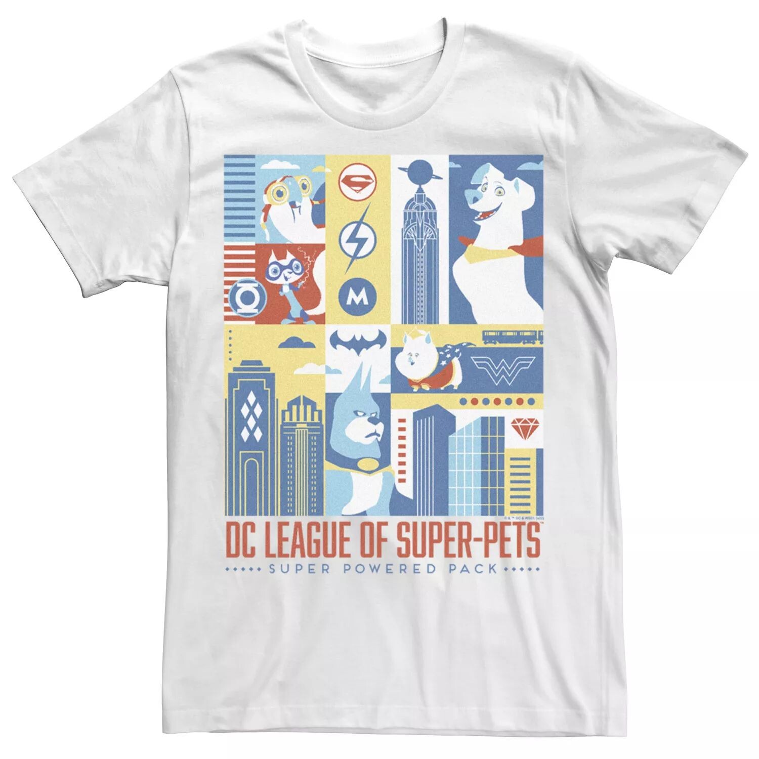 Мужская футболка DC Super Pets Super Powered Pack Licensed Character
Мужская футболка DC Super Pets Super Powered Pack Licensed Character