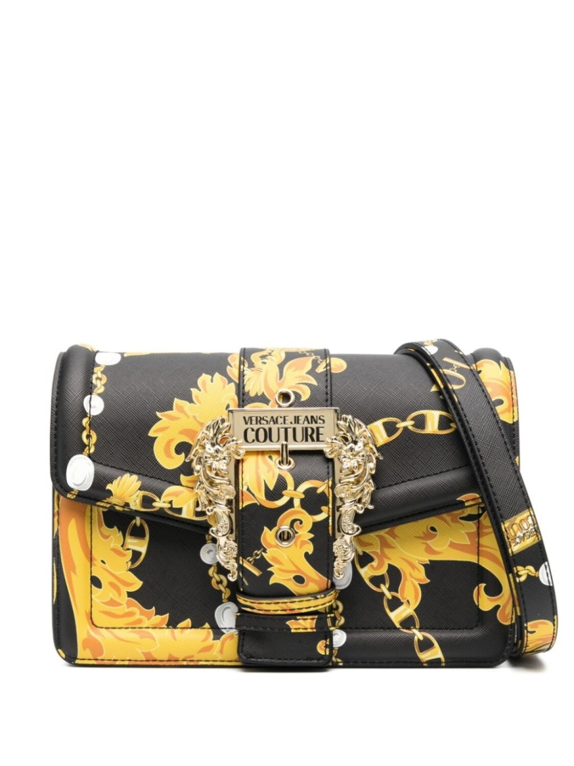 Versace Jeans Couture сумка-сэтчел с принтом, черный 
Versace Jeans Couture сумка-сэтчел с принтом, черный