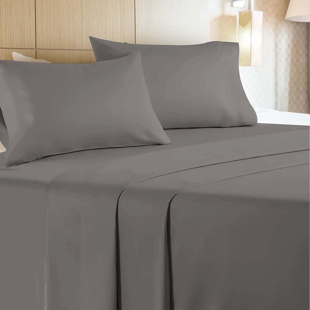 Комплект постельного белья Leluxe Home из 4 предметов из микрофибры, очень мягкий и не мнущийся, комплект из 4 предметов с глубокими карманами, цвет Charcoal
Комплект постельного белья Leluxe Home из 4 предметов из микрофибры, очень мягкий и не мнущийся, комплект из 4 предметов с глубокими карманами, цвет Charcoal