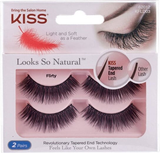 Накладные ресницы Flirty, 2 шт. Kiss
Накладные ресницы Flirty, 2 шт. Kiss