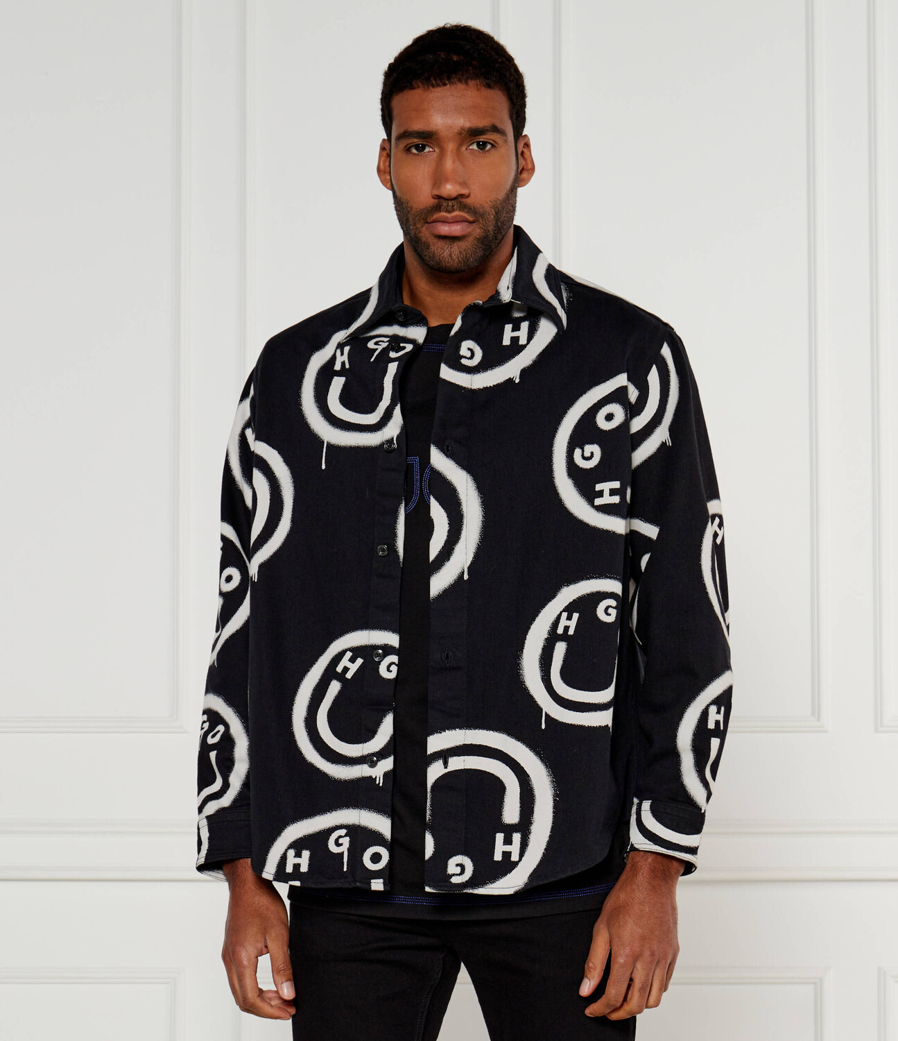 Куртка Hugo Blue Ebolt Regular Fit, черный 
Куртка Hugo Blue Ebolt Regular Fit, черный