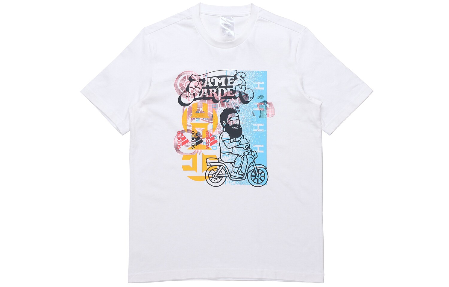 Adidas Мужская футболка, Белый 
Adidas Мужская футболка, Белый