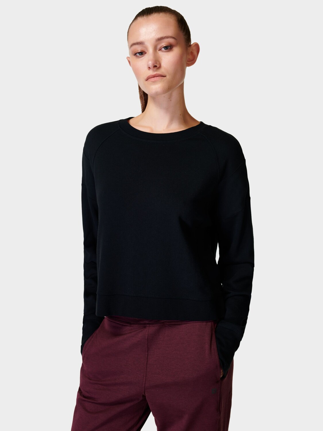 Укороченная толстовка After Class Sweaty Betty, черный
Укороченная толстовка After Class Sweaty Betty, черный