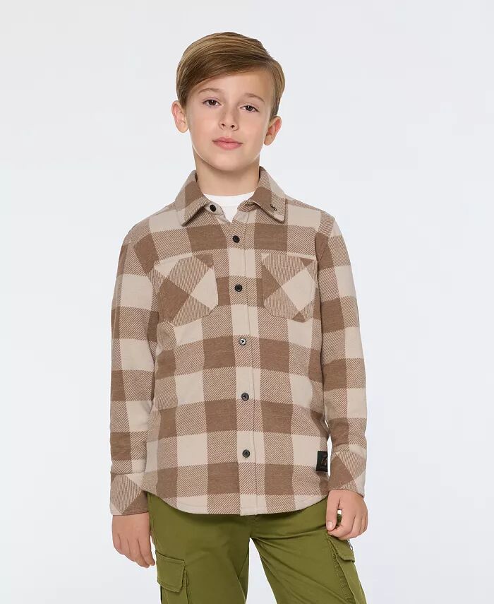 Рубашка на пуговицах из трикотажной пряжи Big Boys Yarn Dye Knit SCOTCH & SODA, коричневый
Рубашка на пуговицах из трикотажной пряжи Big Boys Yarn Dye Knit SCOTCH & SODA, коричневый