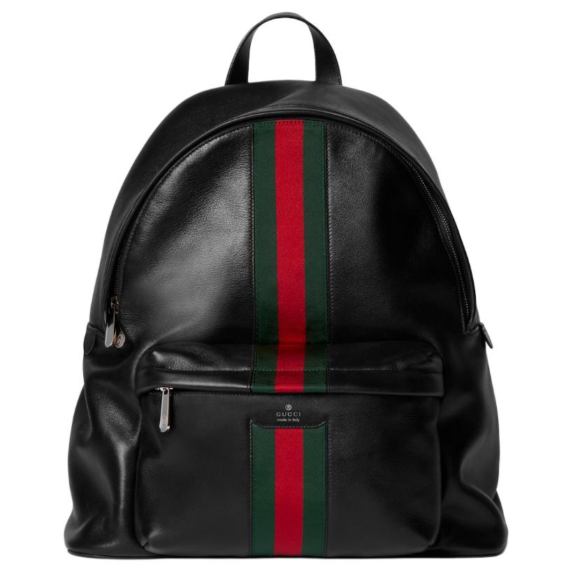 GUCCI Кожаный рюкзак WebTrademark для мужчин, черный
GUCCI Кожаный рюкзак WebTrademark для мужчин, черный