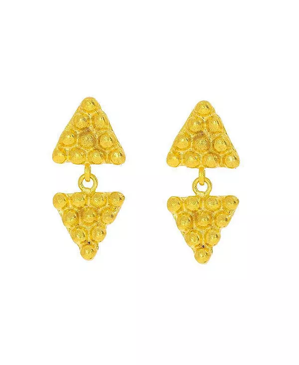 Серьги-Подвески Azar с треугольными вставками Ottoman Hands, gold
Серьги-Подвески Azar с треугольными вставками Ottoman Hands, gold