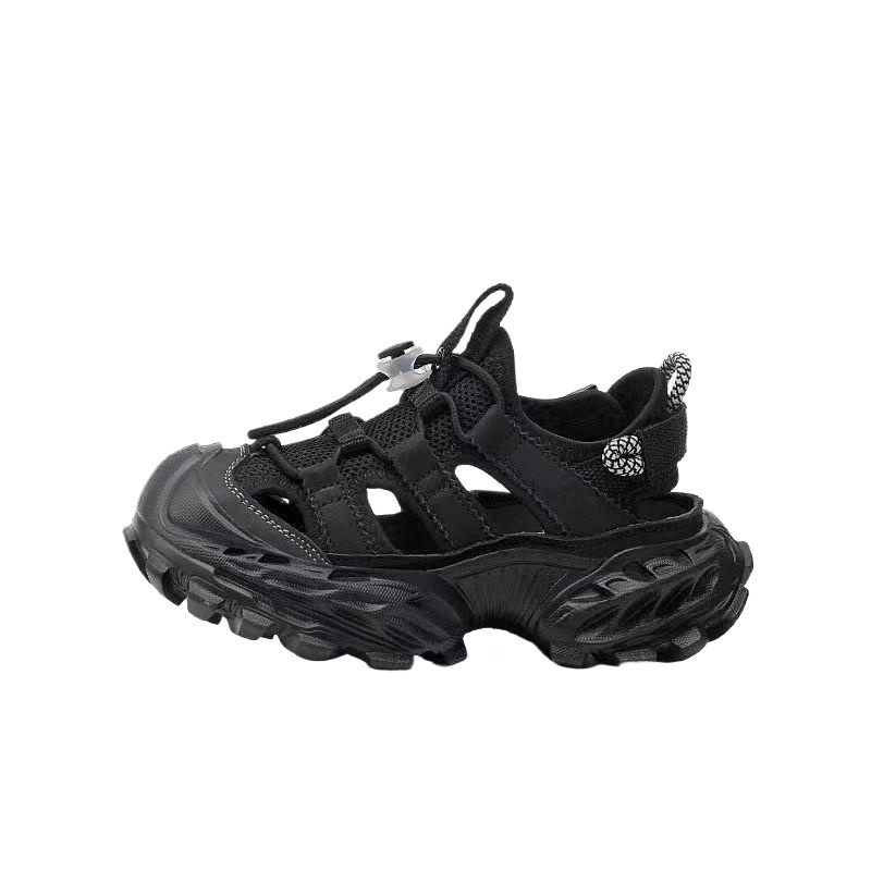 Детские сандалии с низким верхом, нескользящие и дышащие Tide attack, черный
Детские сандалии с низким верхом, нескользящие и дышащие Tide attack, черный