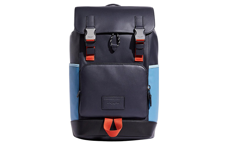 Рюкзак Coach из телячьей кожи с текстильной спинкой Tubas мужской полуночно-синий
Рюкзак Coach из телячьей кожи с текстильной спинкой Tubas мужской полуночно-синий