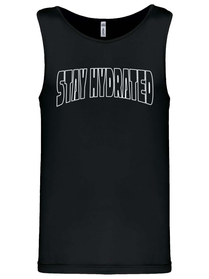 Майка-топ "Stay Hydrated" черного цвета F4NT4STIC
Майка-топ "Stay Hydrated" черного цвета F4NT4STIC