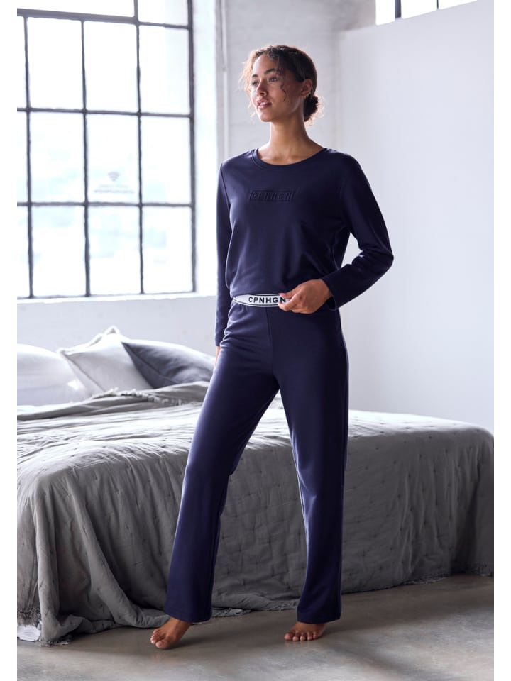 Пижамные штаны темно-синего цвета Copenhagen Studios
Пижамные штаны темно-синего цвета Copenhagen Studios