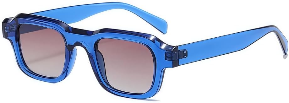 Поляризованные солнцезащитные очки в стиле ретро для женщин и мужчин, винтажные прямоугольные солнцезащитные очки 90-х годов, классическая массивная оправа с защитой от УФ-излучения Generic, Blue
Поляризованные солнцезащитные очки в стиле ретро для женщин и мужчин, винтажные прямоугольные солнцезащитные очки 90-х годов, классическая массивная оправа с защитой от УФ-излучения Generic, Blue