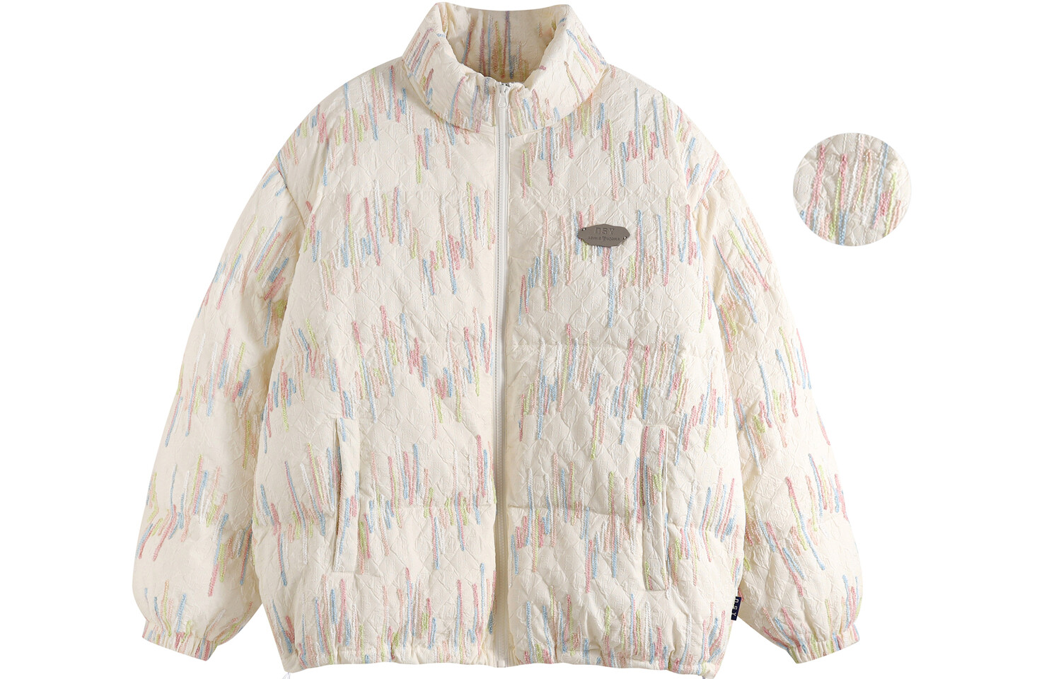 Qisenyar Стеганая куртка унисекс, Бежевый
Qisenyar Стеганая куртка унисекс, Бежевый