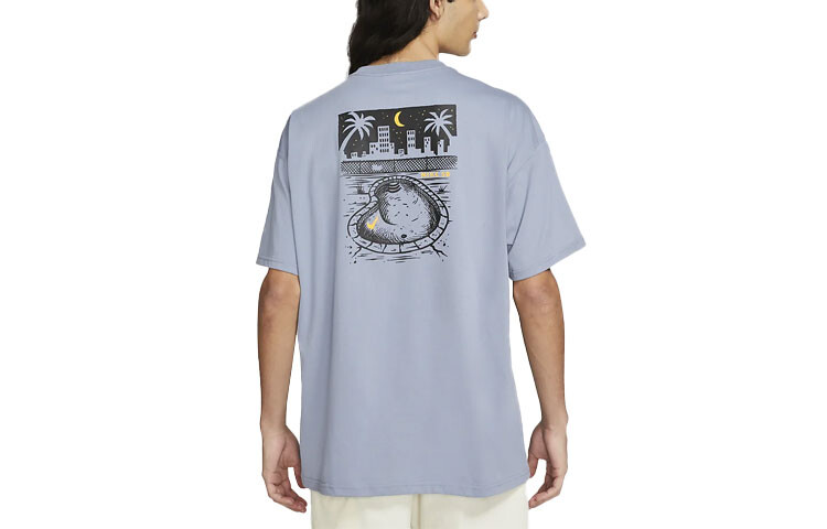 Мужская футболка Nike, Ясеневый сланец 
Мужская футболка Nike, Ясеневый сланец