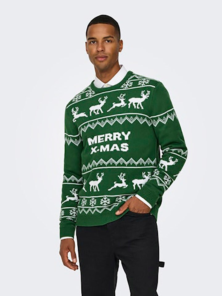 Пуловер ONLY & SONS Pullover, зеленый
Пуловер ONLY & SONS Pullover, зеленый