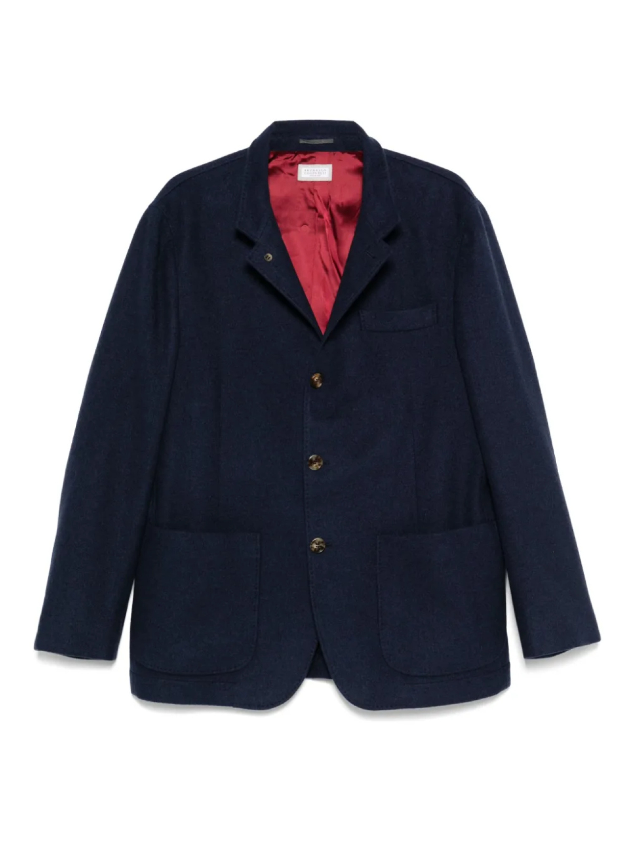 Однобортный блейзер Brunello Cucinelli, синий
Однобортный блейзер Brunello Cucinelli, синий