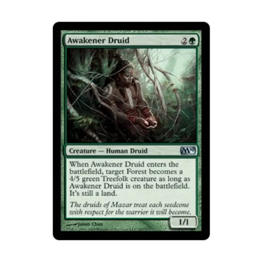 CCG Пробуждающий Друид (U), MTG - Magic 2010
CCG Пробуждающий Друид (U), MTG - Magic 2010