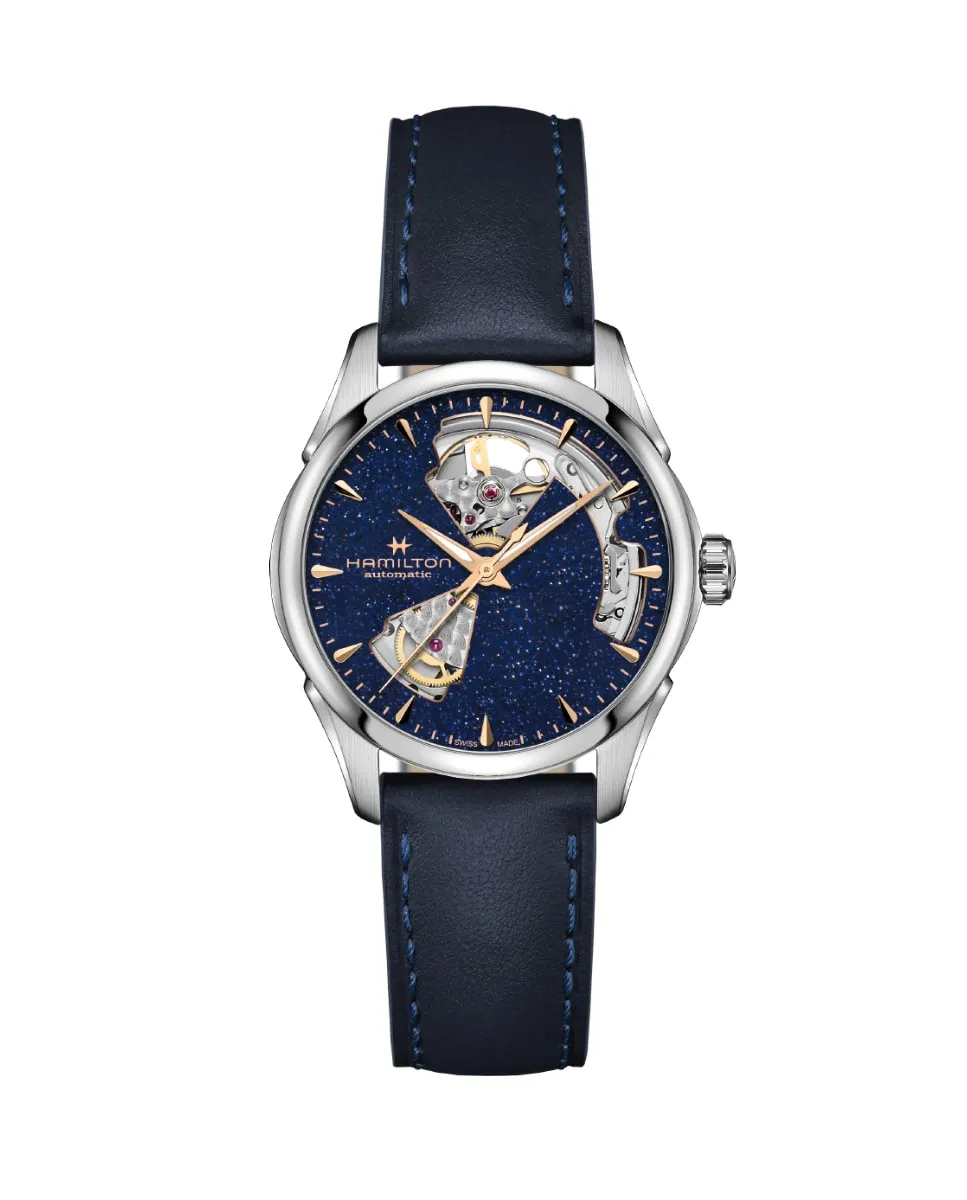 Часы Jazzmaster Open Heart Automatic 36 мм из кожи H32215642 женские Hamilton, синий
Часы Jazzmaster Open Heart Automatic 36 мм из кожи H32215642 женские Hamilton, синий