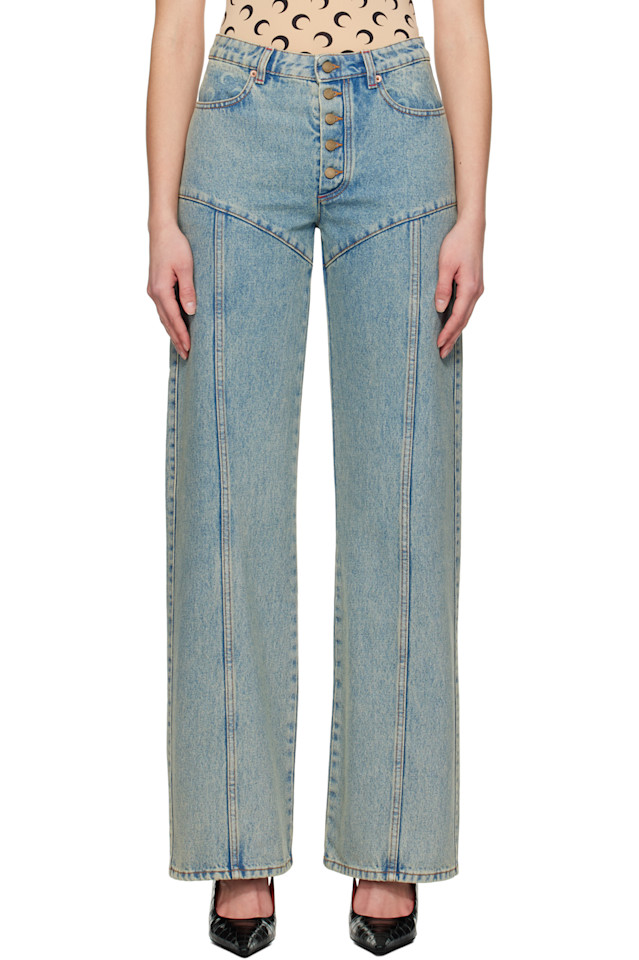 Лазерные джинсы с эффектом лунного свечения Moon Marine Serre, бежевый
Лазерные джинсы с эффектом лунного свечения Moon Marine Serre, бежевый