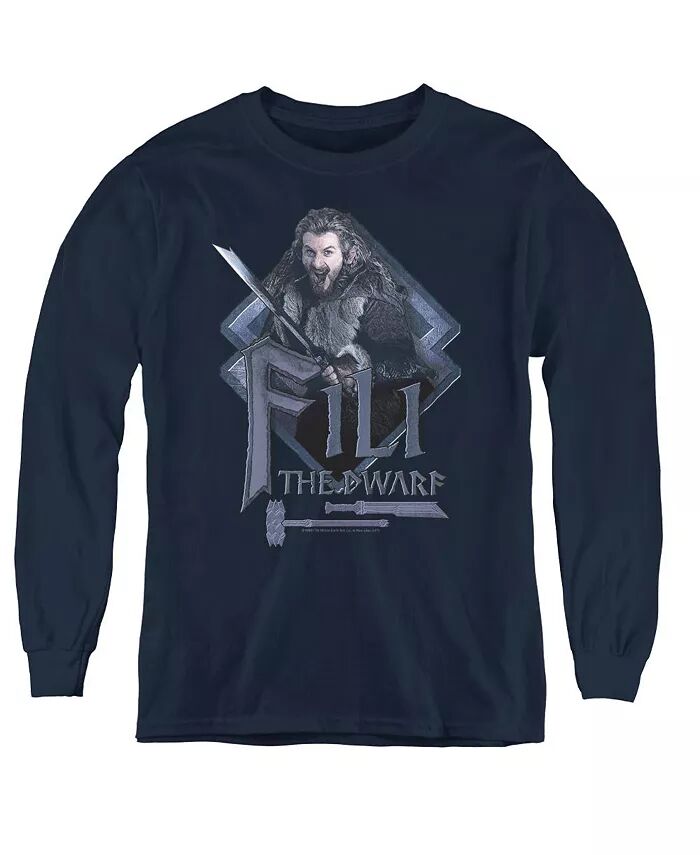 Толстовка Fili для мальчиков и подростков с длинным рукавом The Hobbit, синий
Толстовка Fili для мальчиков и подростков с длинным рукавом The Hobbit, синий